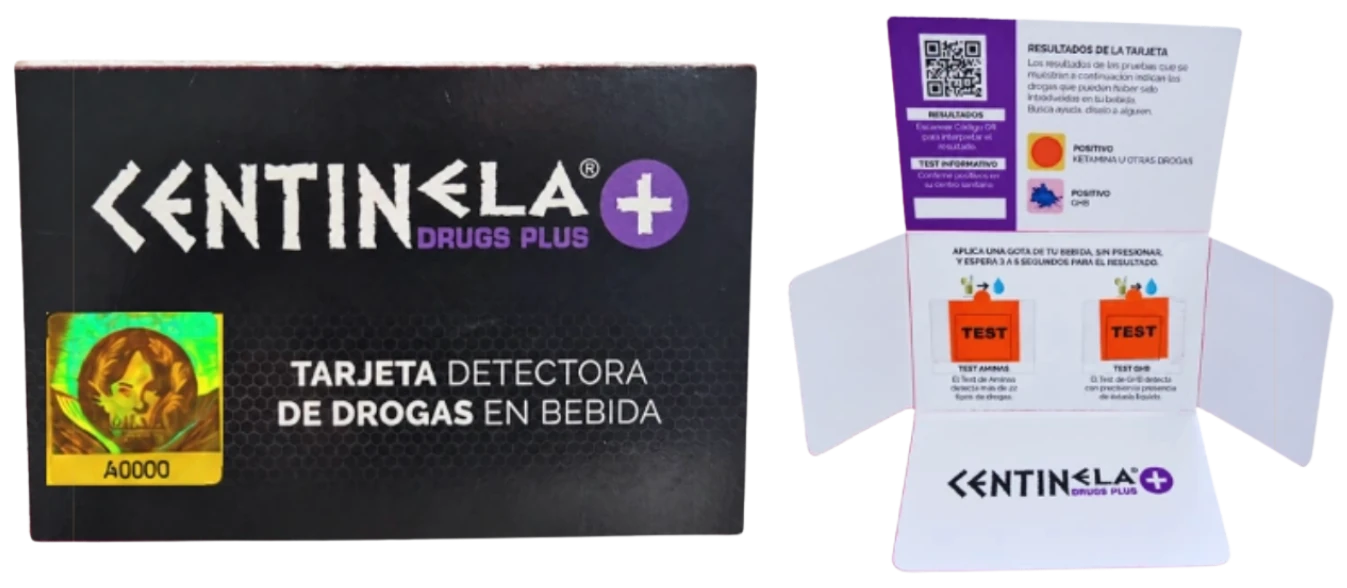 Fotografía original de Tarjeta CENTINELA® PLUS