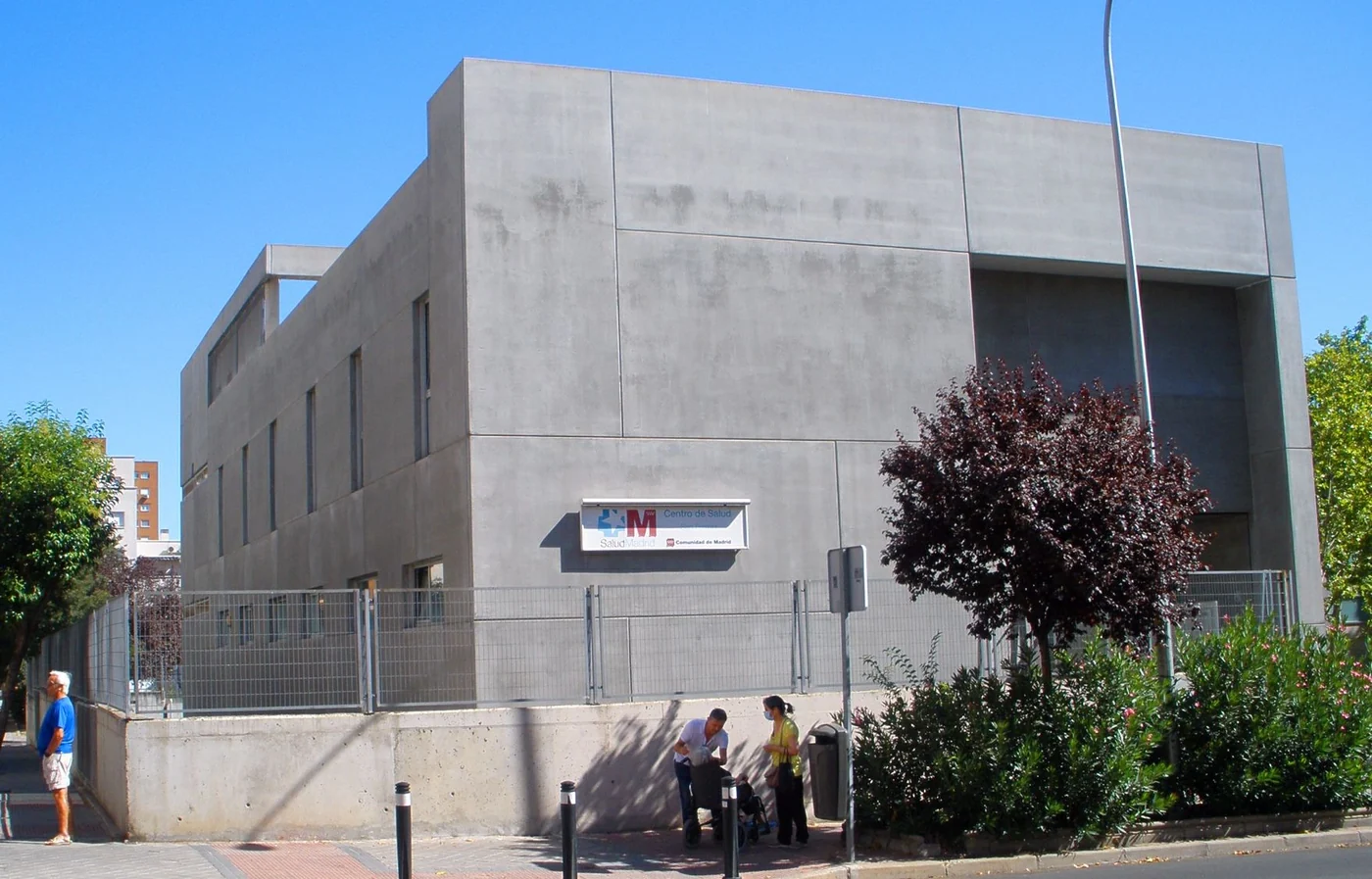 Centro de Salud San Fermín, en Usera (Madrid). Imagen de archivo de 2023 sobre el entorno de la atención primaria.