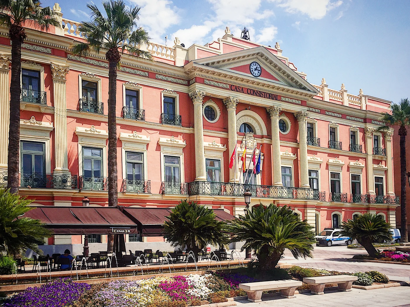 Ayuntamiento de Murcia, en una fotografía de archivo de 2018. Contexto institucional de la participación municipal en ARMADILLO.