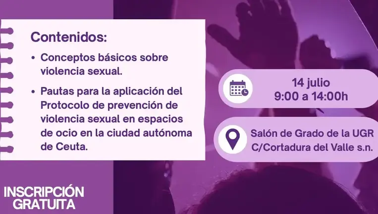 Las casetas de la Feria de Ceuta contarán con un protocolo para prevenir la violencia sexual y la sumisión química